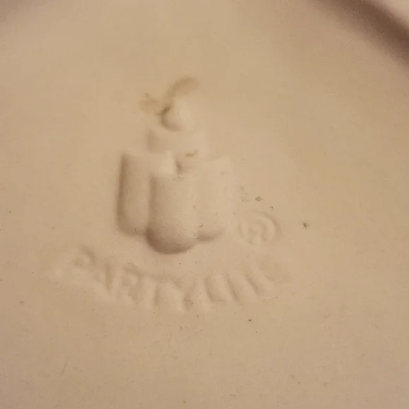 PartyLite 9" Dia Frolicking Frostys 3-Wick Candle Holder Or Repurpose - Picture 3 of 10